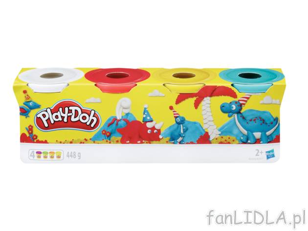 PLAY-DOH® Zestaw ciastolin 4 x 112 g , cena 19,99 PLN