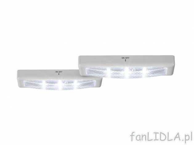 Lampki LED, 2 szt. , cena 19,99 PLN 
- 3 wyjątkowo wytrzymałe i energooszczędne ...
