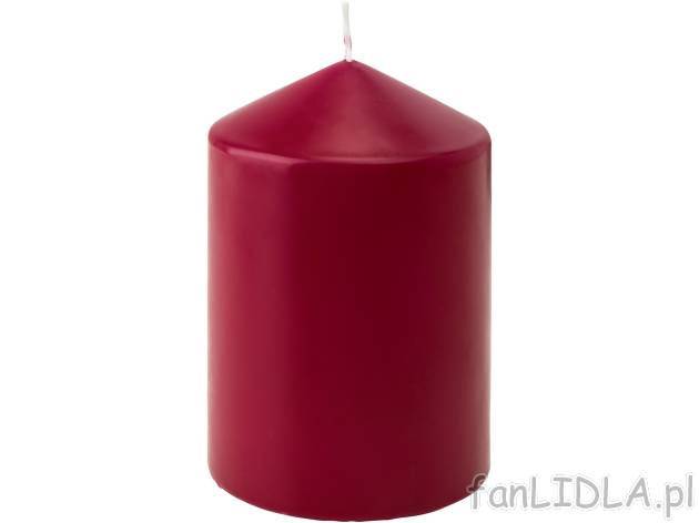 LIVARNO HOME® Świeca , cena 21,99 PLN 
LIVARNO HOME® Świeca 2 rodzaje w 3 kolorach ...