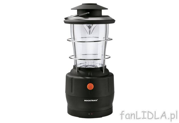 Lampka LED na dynamo Rocktrail, cena 39,99 PLN za 1 szt. 
- z wbudowanymi akumulatorami ...