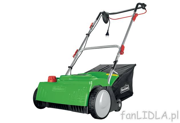 Wertykulator/aerator 1300 W Florabest, cena 279,00 PLN za 1 opak. 
- mocny silnik ...