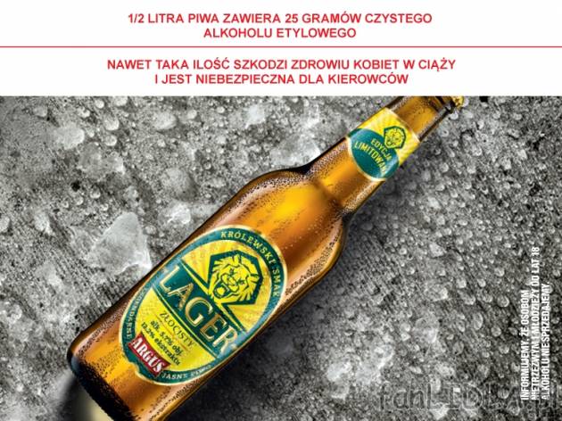 Argus Lager , cena 2,00 PLN za 500 ml/1 opak., 1 L=4,58 PLN. 
Wyważone połączenie ...