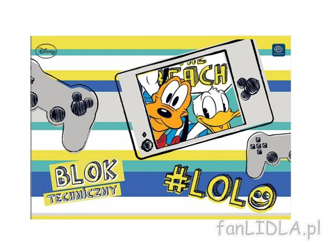 Blok A4 United Office, cena 1,89 PLN za 1 szt. 
- różne wzory do wyboru 
- blok ...