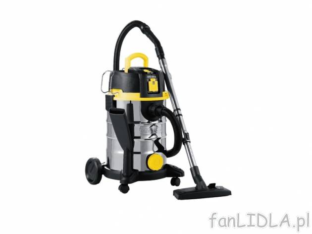 Odkurzacz do pracy na mokro i sucho 1500 W Parkside, cena 333,00 PLN za 1 komplet ...