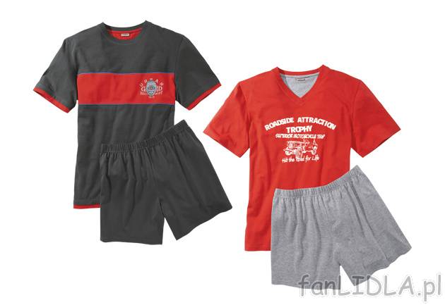 Piżama Livergy, cena 34,99 PLN za 1 opak. 
- rozmiary: XL-4XL 
- materiał: 100% ...