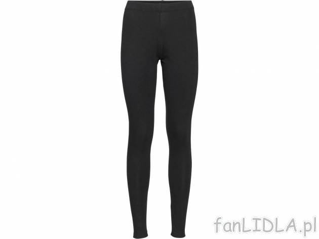 Legginsy damskie od marki Esmara, na każdy dzień, cena 17,99 PLN  
-  rozmiary: XS-L