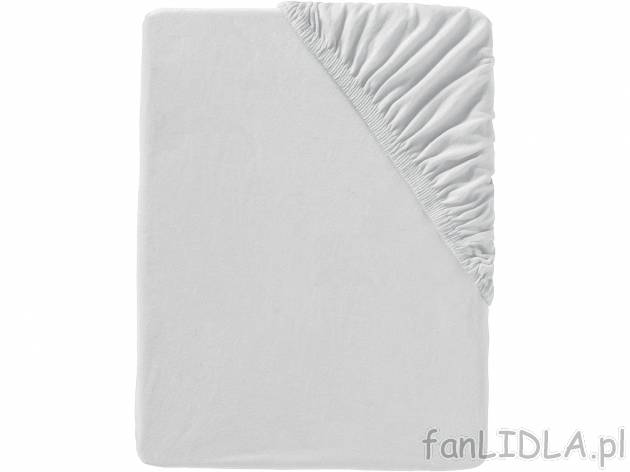 Prześcieradło z jerseyu na gumce od marki Meradiso, o wymiarach 90-100 x 200 cm ...