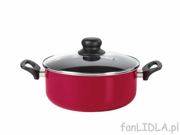 Aluminiowy garnek z pokrywką śred. 24 cm Ernesto, cena 34,99 PLN za 1 szt. 
- ...