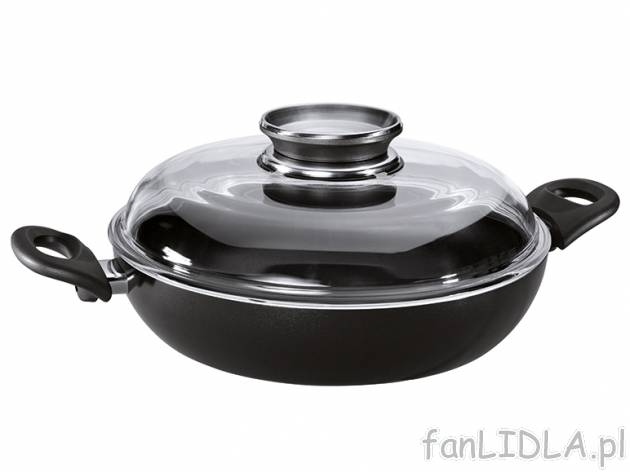 Aluminiowa patelnia do serwowania 28 cm Ernesto, cena 69,90 PLN za 1 szt. 
- wysokiej ...