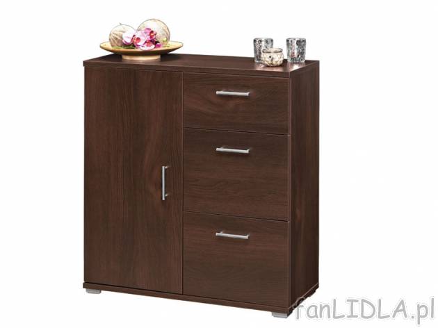 Komoda Livarno, cena 189,00 PLN za 1 szt. 
- drzwi z zawiasami &#8222;Soft-Close&#8220;
- ...