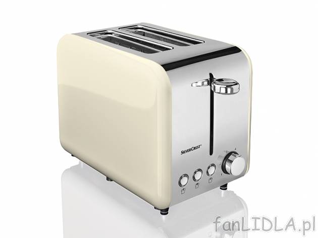 Toster 920 W Silvercrest Kitchen Tools, cena 79,90 PLN za 1 szt. 
- wyśrodkowanie ...