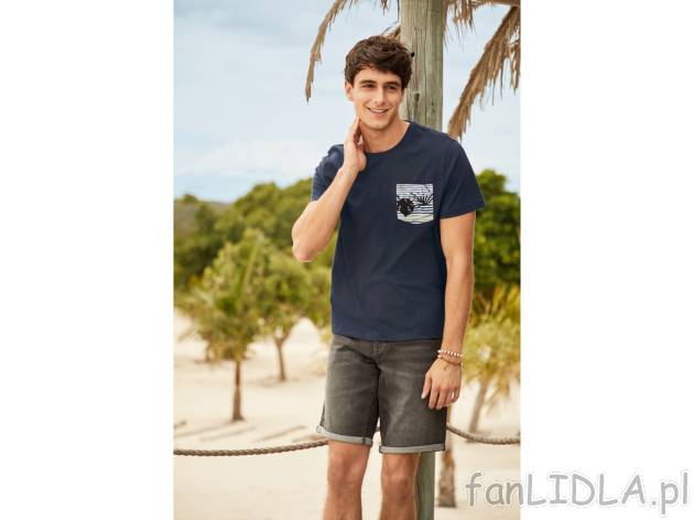 LIVERGY® T-shirt męski , cena 24,99 PLN 
LIVERGY® T-shirt męski 2 wzory 
- ...