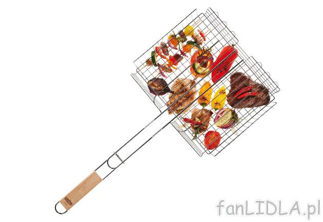 Rożen do grilla Florabest, cena 15,99 PLN za 1 szt. 
- do grillowania ryb, mięsa ...