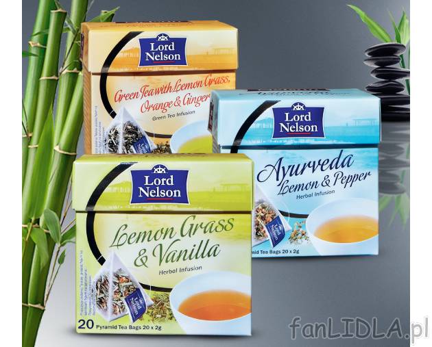 Herbata wellness , cena 5,99 PLN za 40 g/1 opak. 
-  Różne rodzaje.