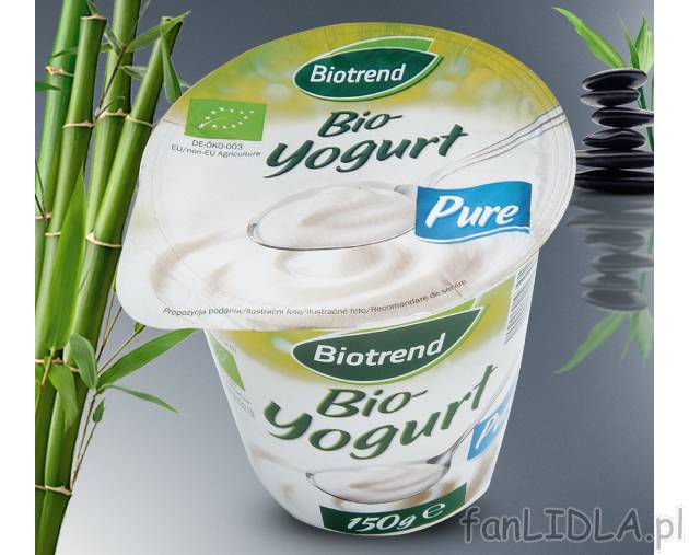 Bio-jogurt , cena 1,29 PLN za 150 g/1 opak. 
-  150 g/1 opak.