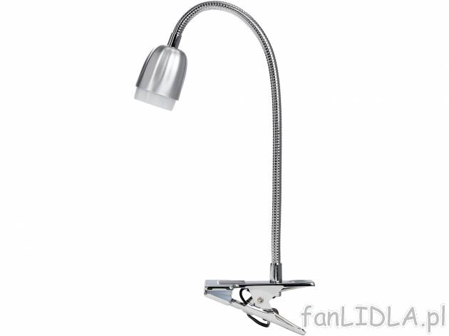 Lampka LED , cena 29,99 PLN. Prosta lampka z klipsem do przymocowania do biurka. ...