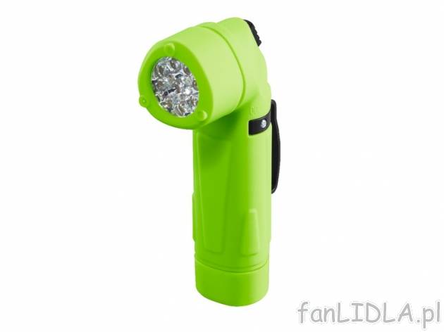Latarka LED , cena 9,99 PLN za 1 szt. 
- 4 kolory do wyboru 
- 9 wytrzymałych i ...