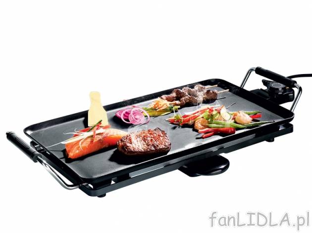 GRILL TEPPANYAKI 2000 W Silvercrest Kitchen Tools, cena 79,90 PLN za 1 opak. 
- ...