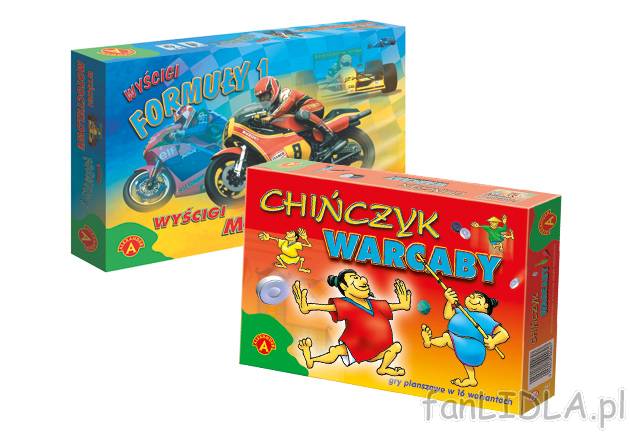 Gra planszowa , cena 12,99 PLN za 1 opak. 
- Chińczyk / Warcaby dla dzieci od ...
