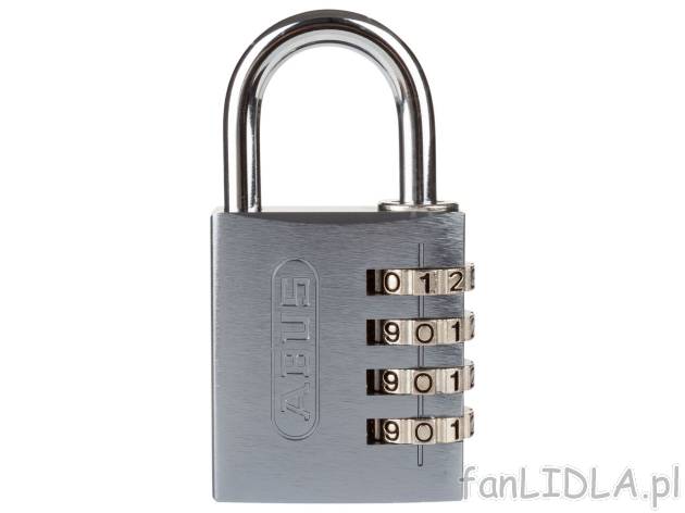 ABUS® Kłódka aluminiowa z zamkiem numerycznym , cena 29 PLN