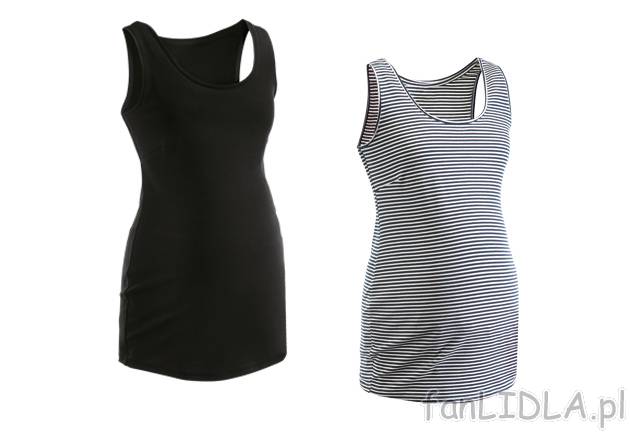 Top , cena 14,99 PLN za 1 szt. 
-  z elastanem 
-  3 wzory 
-  rozmiary: S-L