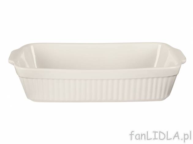 Forma do zapiekania , cena 19,99 PLN 
- 34,2 x 19,3 x 7,2 cm
- z żaroodpornej ...