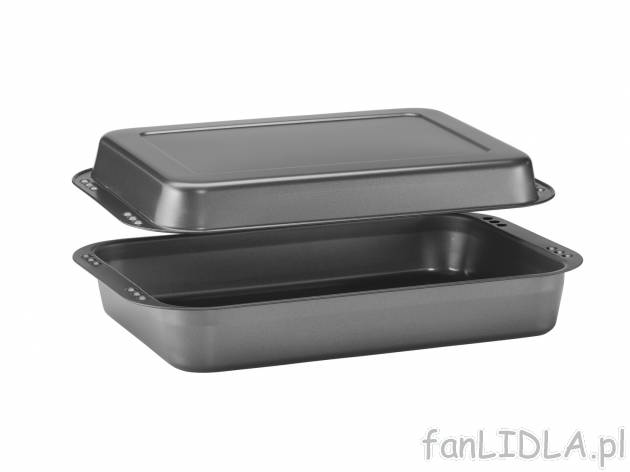 Zestaw 2 form do pieczenia , cena 29,99 PLN 
- odporne na temp. do 250ºC
- powloka ...