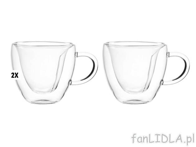 MG HOME® Szklanki termiczne, 2 szt. , cena 29,99 PLN 
MG HOME® Szklanki termiczne, ...