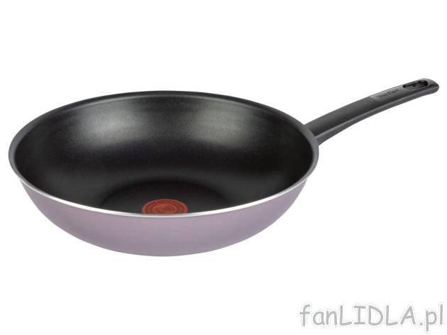 TEFAL® Wok ze wskaźnikiem THERMO-SPOT® Ø , cena 79,9 PLN 
Ø 28 cm 
- wskaźnik ...