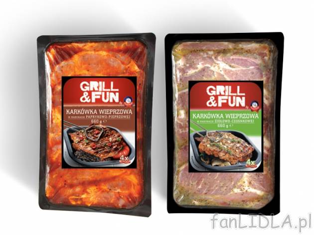 Karkówka wieprzowa w marynacie - od 6 sierpnia , cena 7,99 PLN za 660g/1 opak., ...