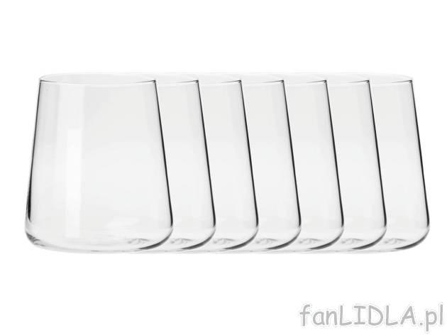 KROSNO® Szklanki AVANT-GARDE 380 ml, 6 szt. , cena 29,99 PLN