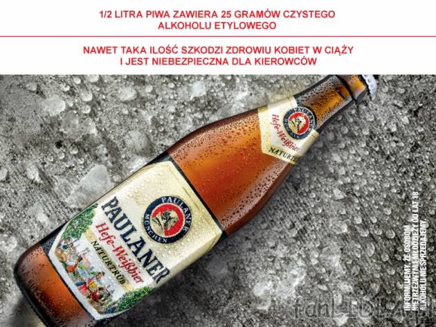 Paulaner pszeniczne , cena 4,49 PLN za 500ml/1 but., 1L=8,98 PLN.