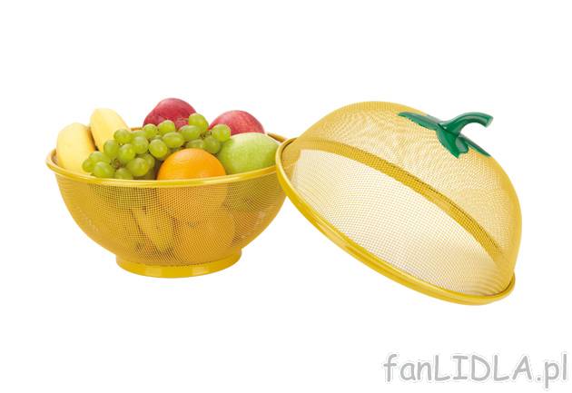 Kosz na owoce Ernesto, cena 23,99 PLN za 1 opak. 
- średnica: 26,5 cm 
- wysokość: ...