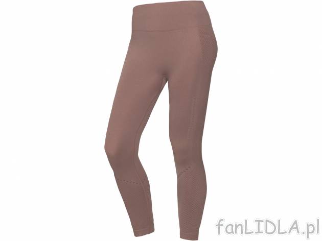 Bezszwowe legginsy , cena 24,99 PLN. Długie sportowe spodnie dla niej. Idealne ...