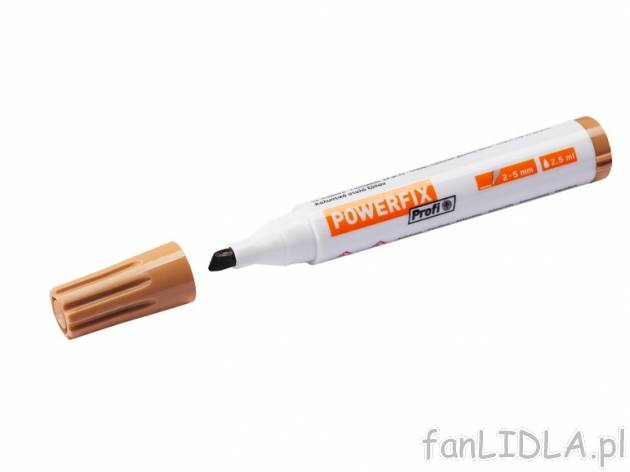 Korektor do fug lub drewna Powerfix, cena 9,99 PLN za 1 szt. 
- szer. kreski: 2-5 ...