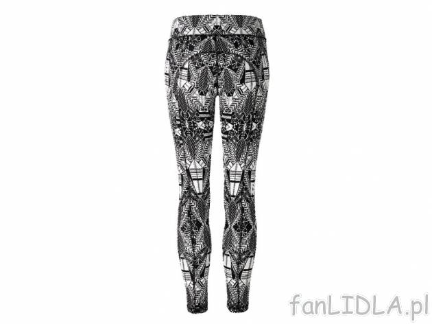Legginsy sportowe , cena 29,99 PLN za 1 para 
- 90% bawełna, 10% elastan (LYCRA&#174;) ...
