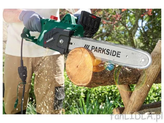 PARKSIDE® Elektryczna pilarka łańcuchowa 1600 , cena 299 PLN 
PARKSIDE® Elektryczna ...