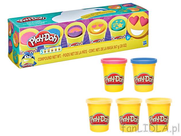 PLAY-DOH® Zestaw ciastolin 5 x 112 g , cena 19,99 PLN