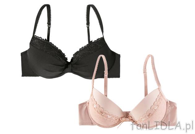 Biustonosz push-up Jolinesse, cena 22,99 PLN za 1 szt. 
- maksymalny efekt push-up ...