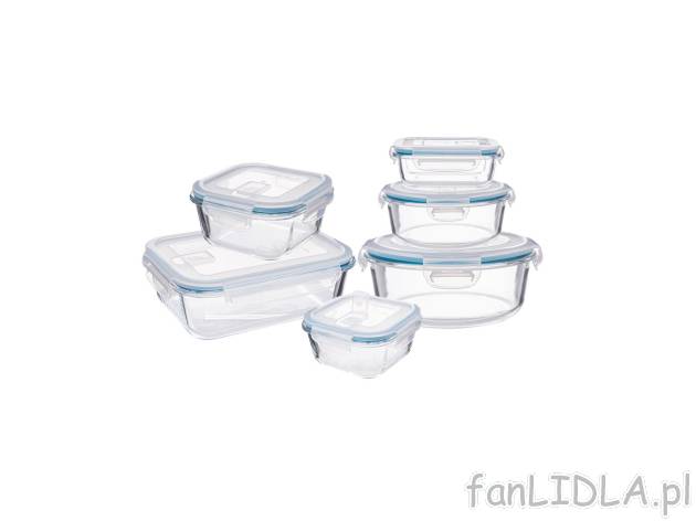 ALTOM DESIGN® Zestaw 2 naczyń żaroodpornych , cena 39,99 PLN 
z pokrywkami 3 ...