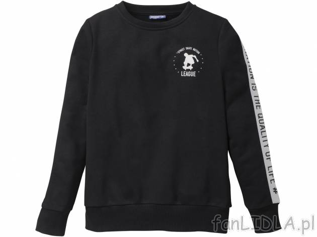 Bluza , cena 29,99 PLN  
-  wysoka zawartość bawełny
-  rozmiary: 122-152