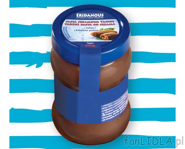 Pasta sezamowa , cena 9,99 PLN za 350 g 
- Pyszna, słodka pasta sezamowa. 
- ...