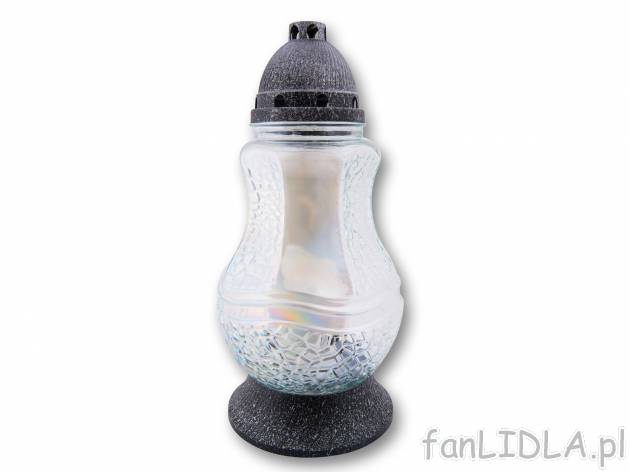 Znicz szklany S410 , cena 13,99 PLN za 1 szt. 
Oferta ważna do wyczerpania zapas&oacute;w. ...