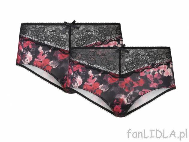 Majtki z koronką, 2 pary , cena 19,99 PLN  
-  rozmiary: XS-L