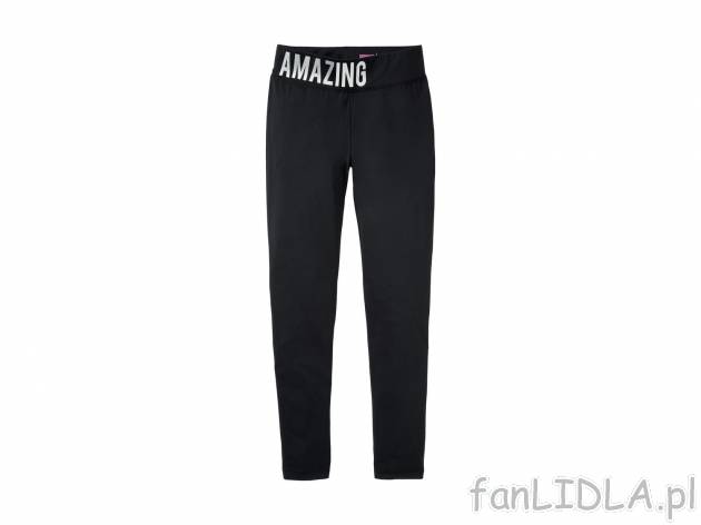 Legginsy sportowe , cena 19,99 PLN. Spodnie na każdy dzień lub sportowe aktywności ...