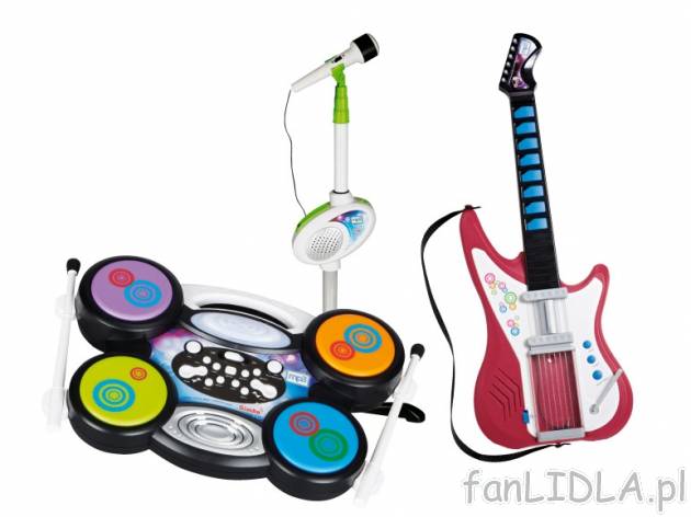 Gitara, perkusja lub mikrofon , cena 89,90 PLN za 1 opak. 
- po podłączeniu do ...
