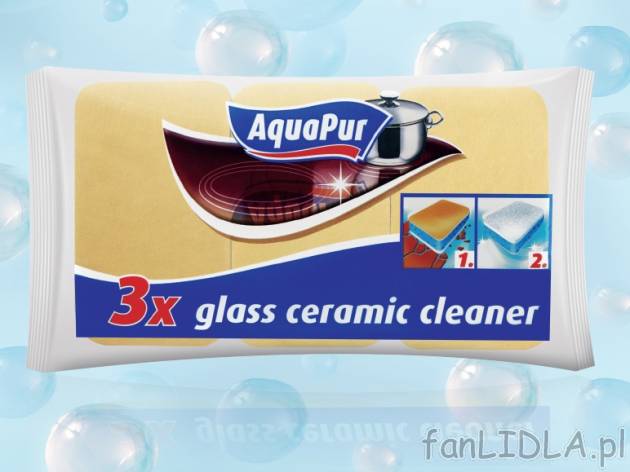 Gąbki do czyszczenia powierzchni ceramiczych , cena 3,99 PLN za 3 szt./1 opak.