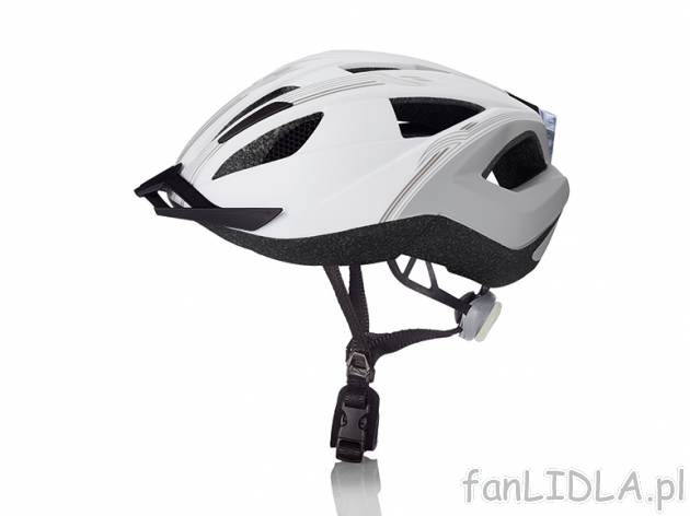 Kask rowerowy z oświetleniem , cena 44,00 PLN za 1 szt. 
- do wyboru: 
- 3 wzory ...