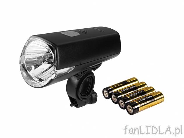 Komplet lampek rowerowych LED , cena 34,99 PLN za 1 opak. 
- bardzo jasne przednie ...