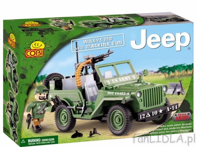 Jeep Small Army , cena 24,99 PLN za 1 opak. 
- wersja legendarnego łazika wojskowego ...